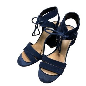 Elegant Navy Blue Women's Sandals